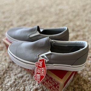 Women’s Vans slip ons size 8